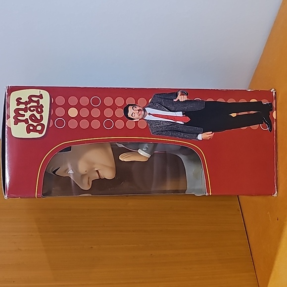 NIB Funko Mr. Bean Wacky Wobbler Bobble Head 2007 - Picture 3 of 9